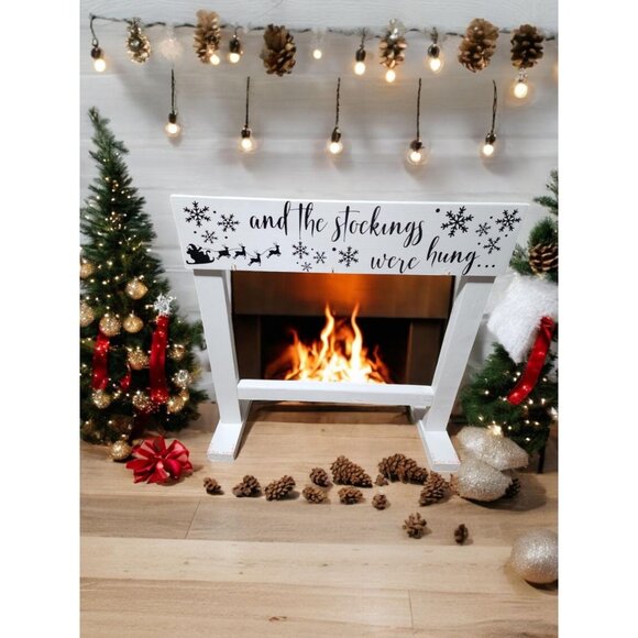 Christmas Stocking Holder - Personalization available - Picture 1 of 5